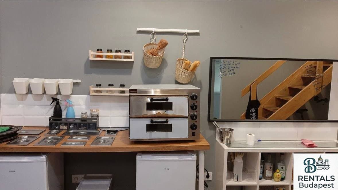 Hot kitchen equipment