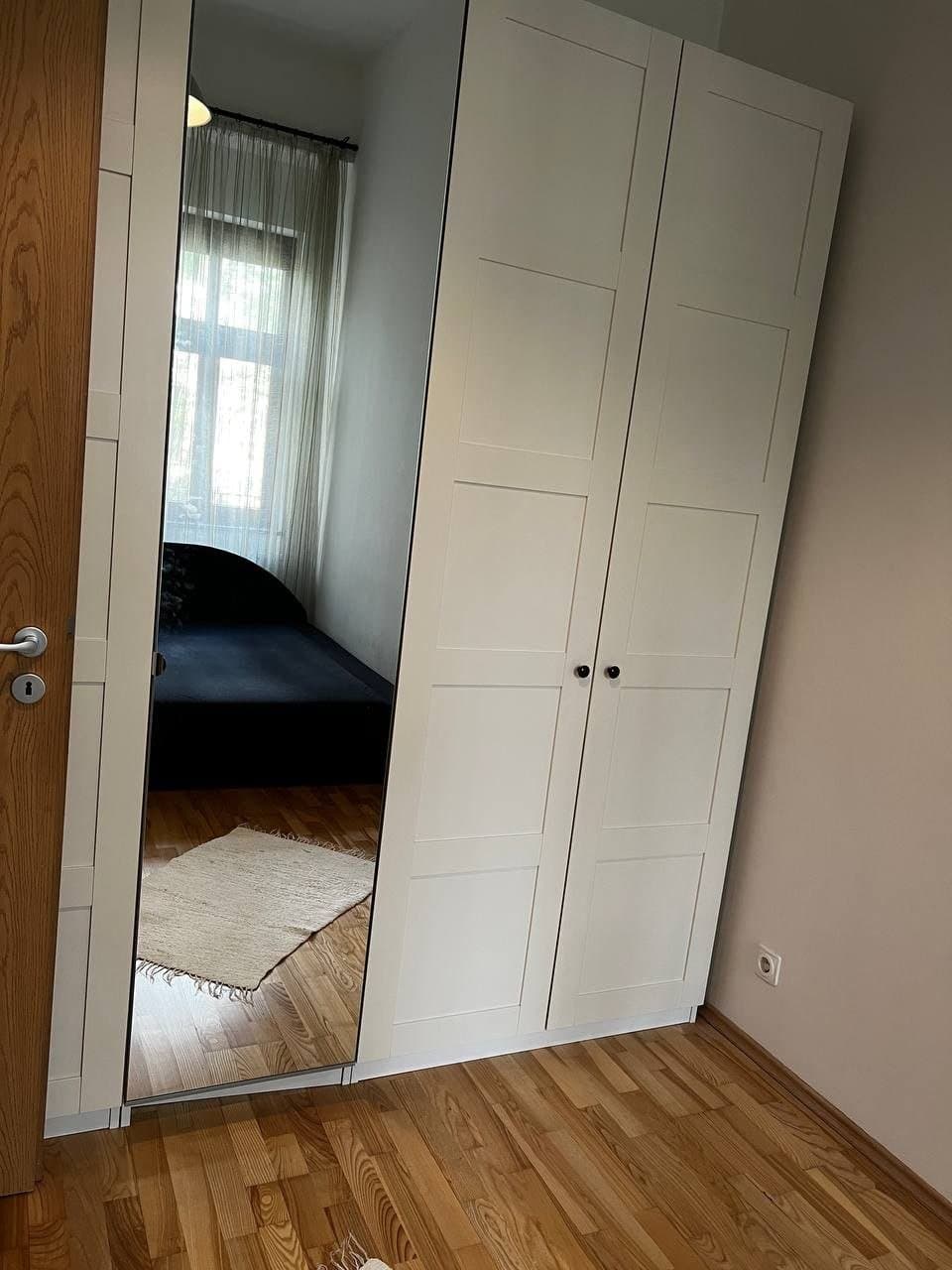Balcony or window view — Apartment for Rent in Budapest – 6th District