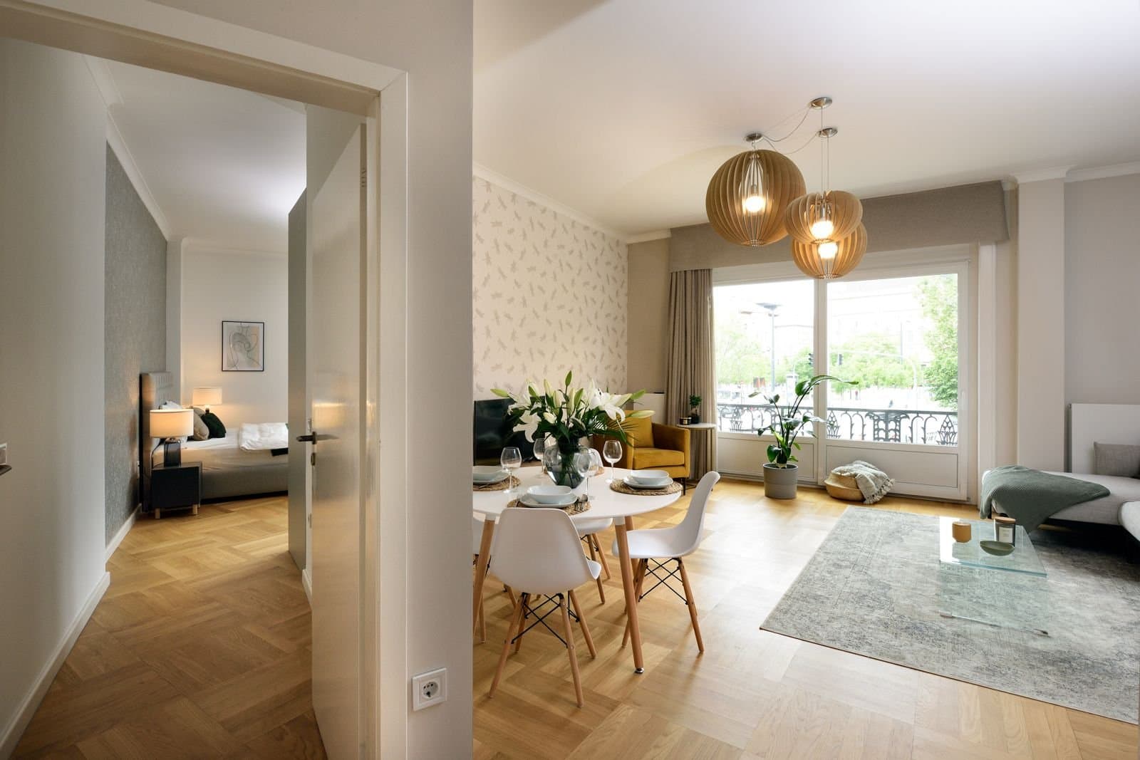 Bedroom — Apartment for Rent in Budapest – 5th District