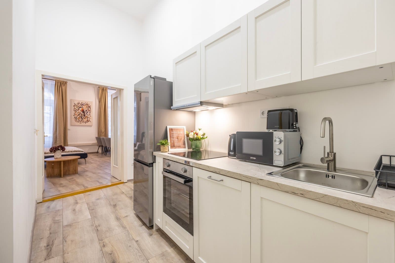 Dining area — Apartment for Rent in Budapest – 6th District