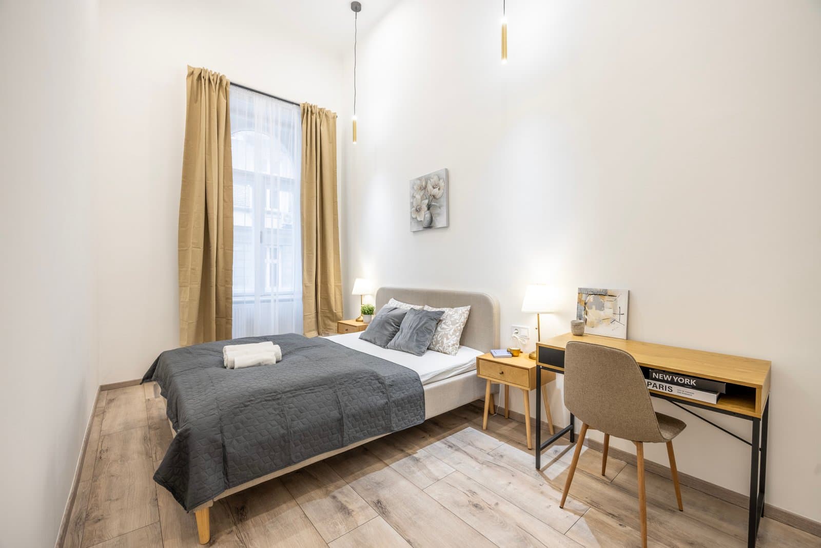 Second bedroom — Apartment for Rent in Budapest – 6th District