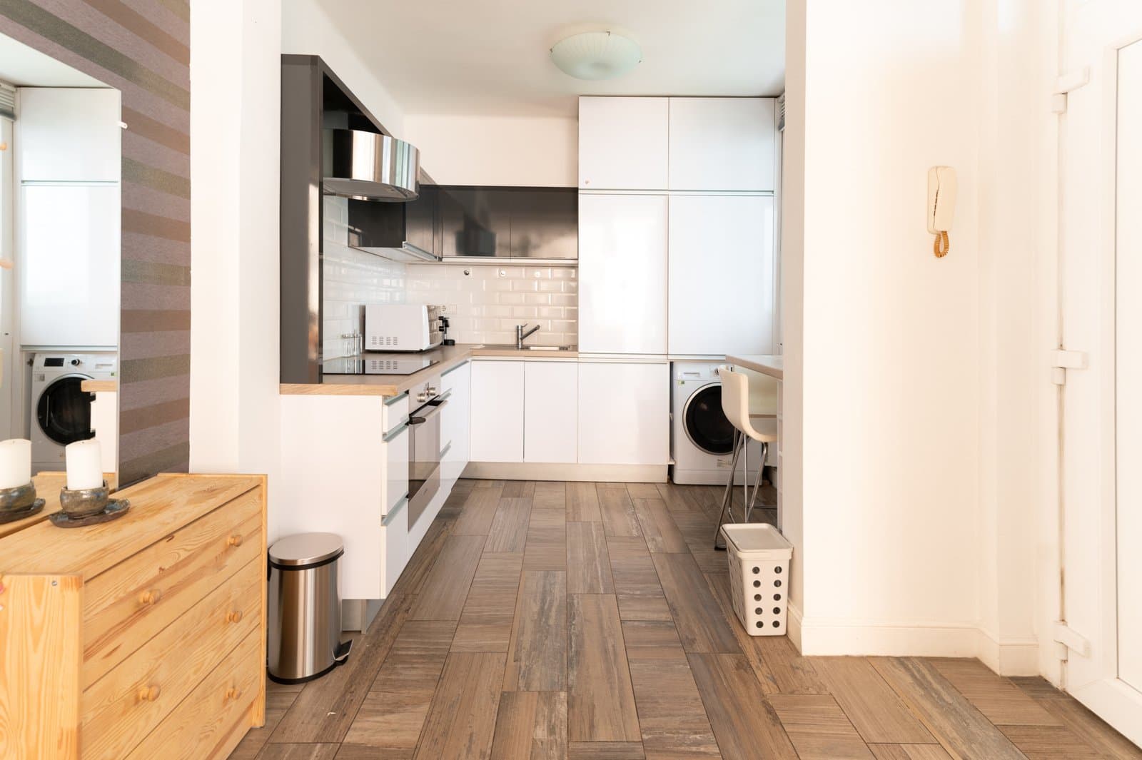 Living room — Apartment for Rent in Budapest – 6th District