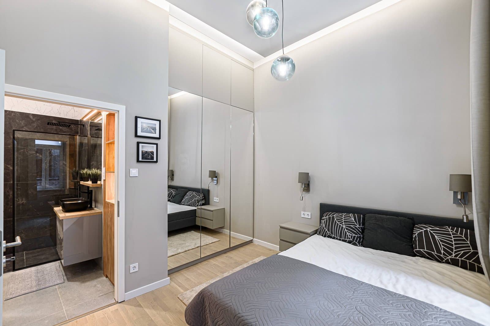 Living room — Apartment for Rent in Budapest – 6th District