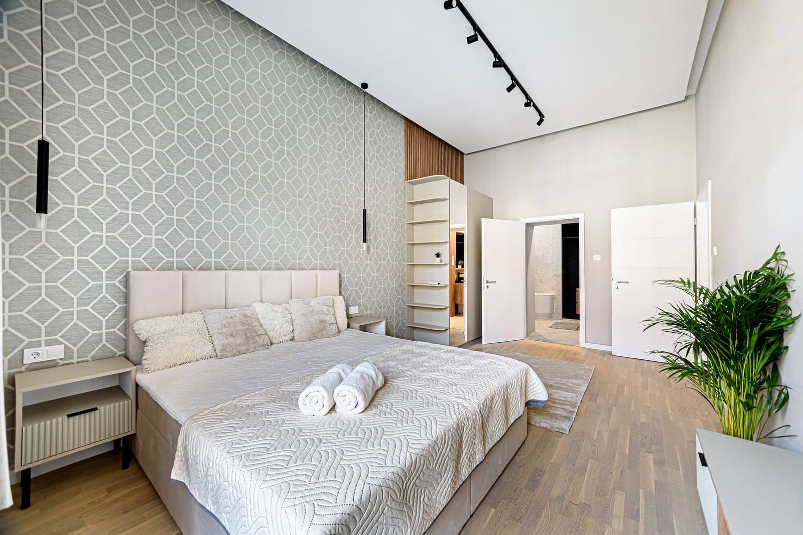 Balcony or window view — Apartment for Rent in Budapest – 6th District