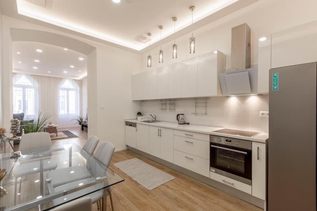 Kitchen — Apartment for Rent in Budapest – 6th District