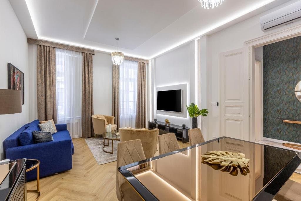 Bedroom — Apartment for Rent in Budapest – 6th District