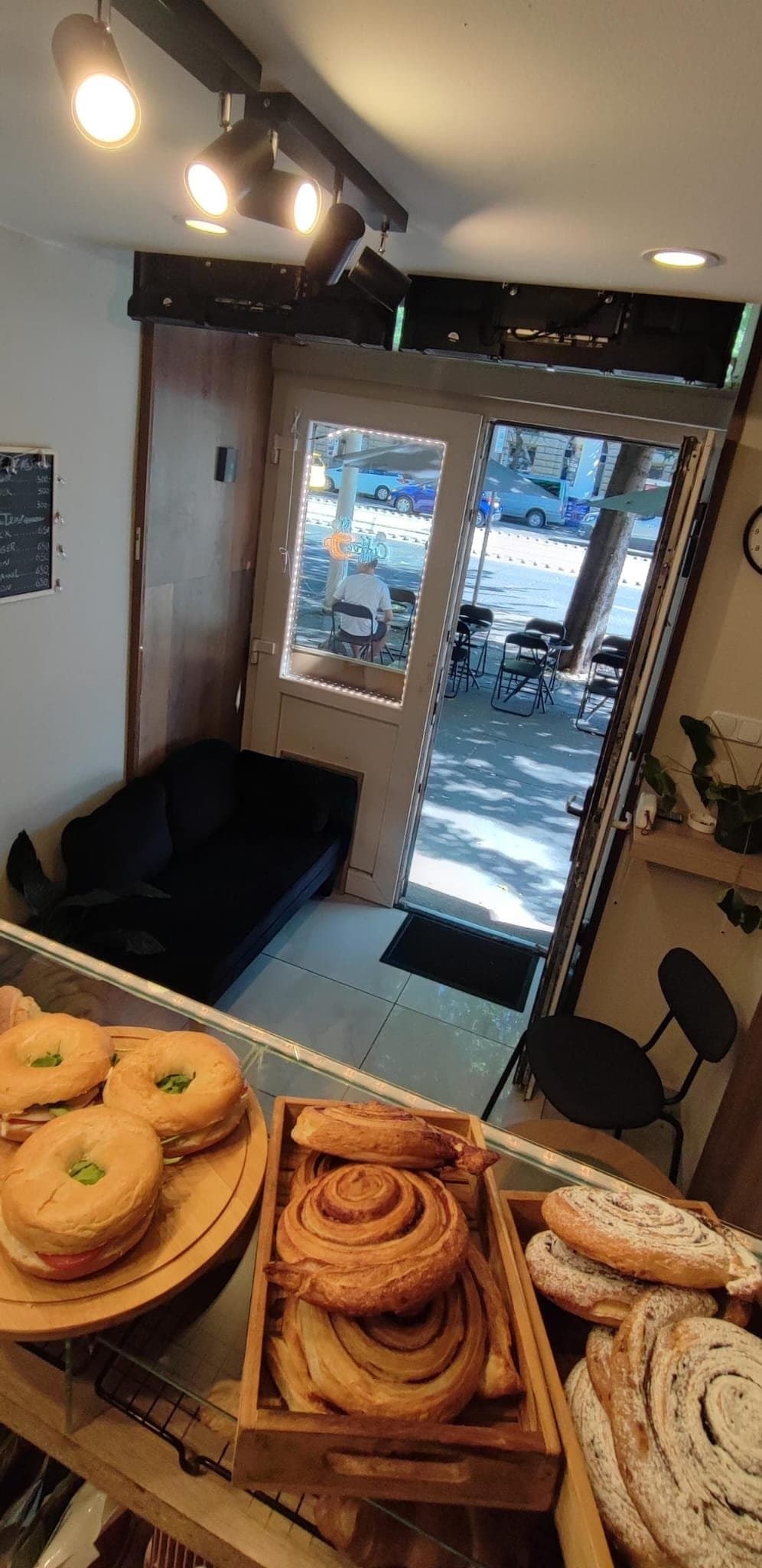 Coffee bar and counter