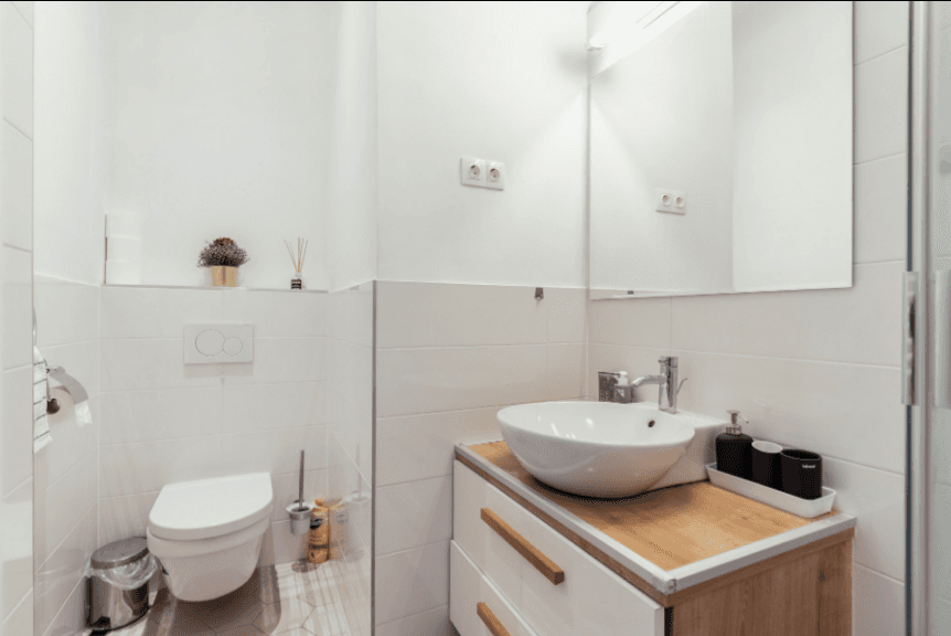 Balcony or window view — Bright 2-Bedroom Apartment for Rent – Budapest 5th District