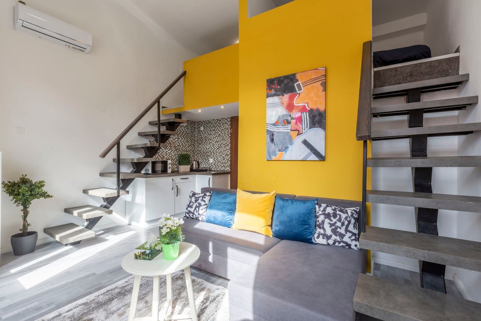 Bathroom — Studio Gallery Apartment for Rent – Budapest 7th District
