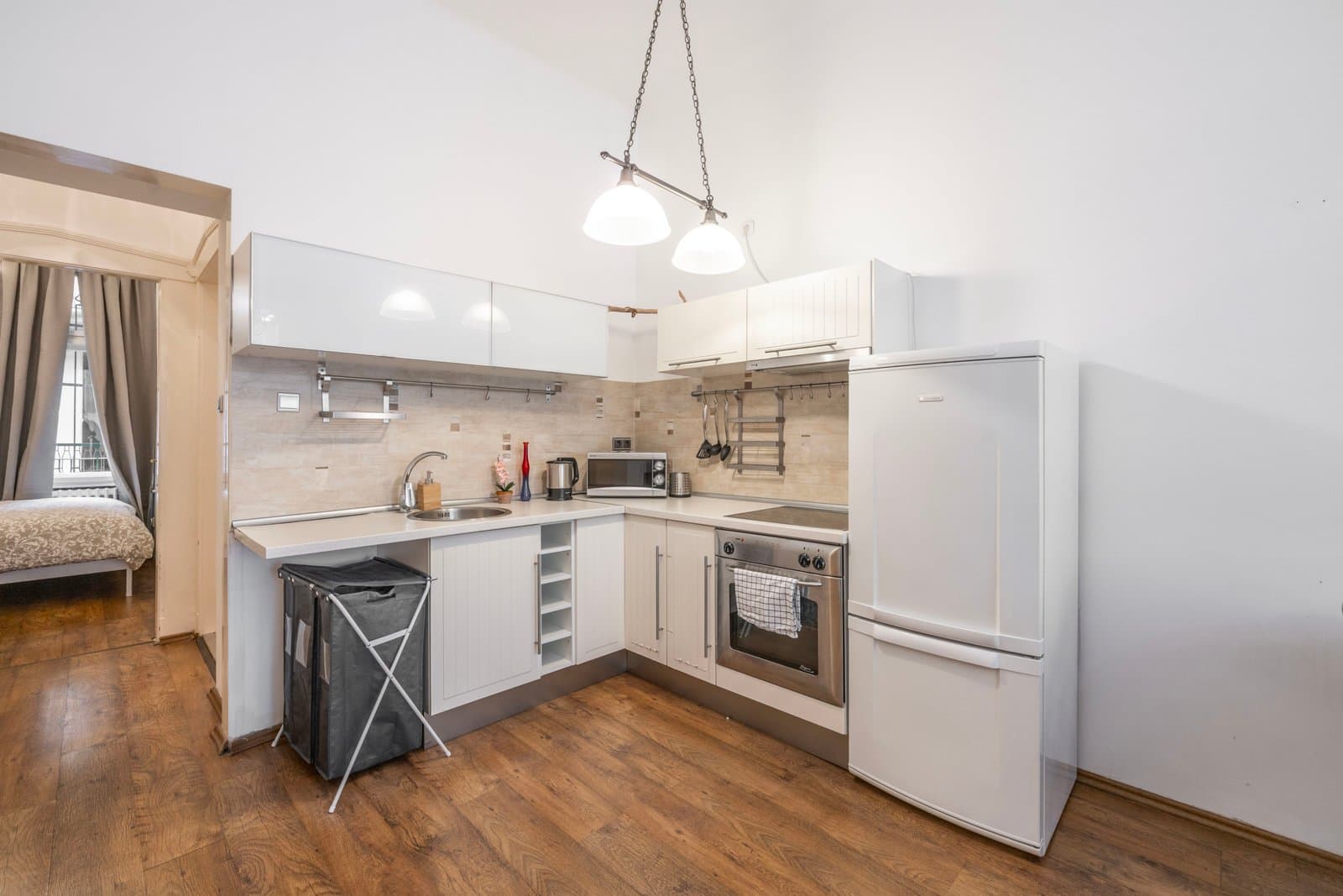 Living room — Apartment for Rent in Budapest – Akácfa utca, District 7