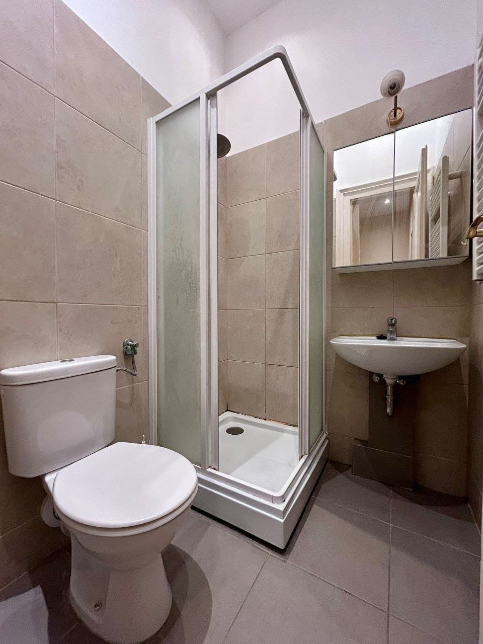 Balcony or window view — 3-Bedroom Apartment Budapest 9th District – For Rent