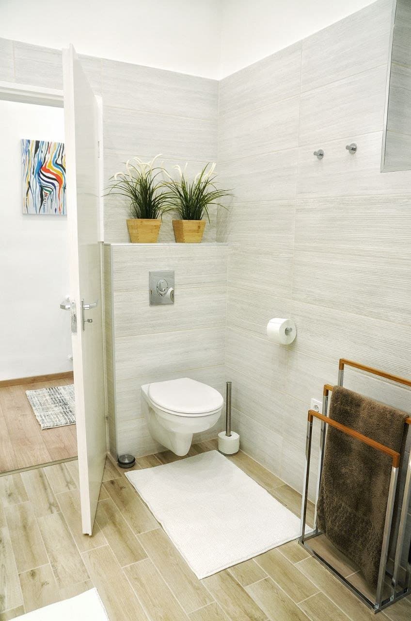 Street view — Modern Gallery Apartment Budapest 6th District – For Rent