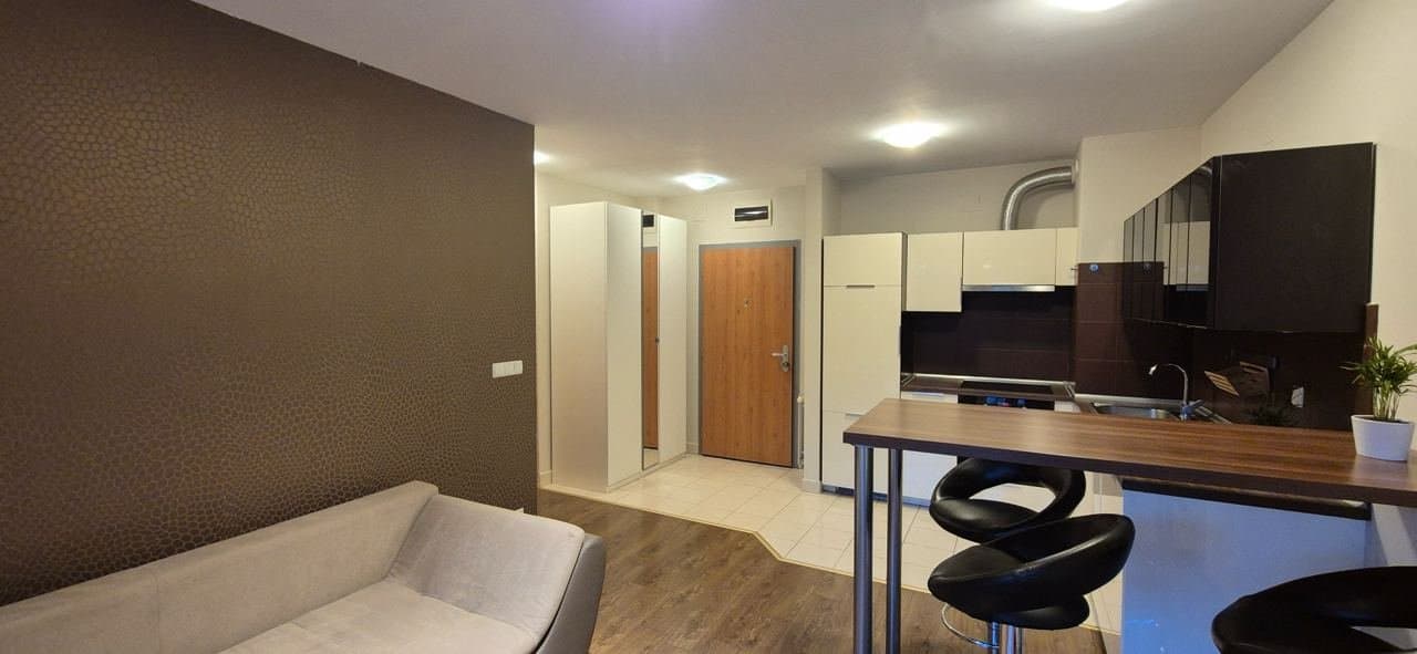 Balcony or window view — Garden Apartment Budapest 8th District – For Sale with Private Terrace