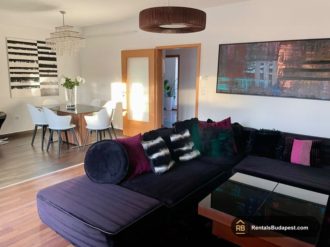 Furnished 2-Bedroom Apartment for Rent on Sobieski János utca, Budapest IX