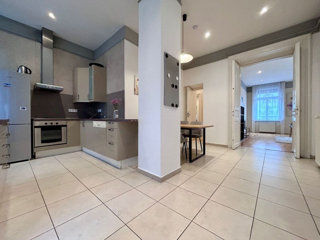 3-bedroom apartment Budapest 9th District – student-friendly rental with large living room near Corvinus