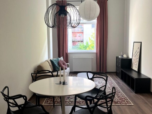 Apartment in Budapest for rent – 1-bedroom furnished flat in 13th District with elevator and AC