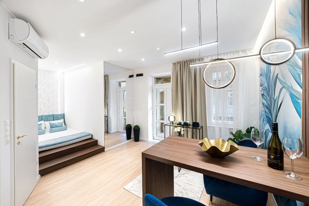 Stylish studio apartment for sale in Budapest 13th District – renovated and near Danube